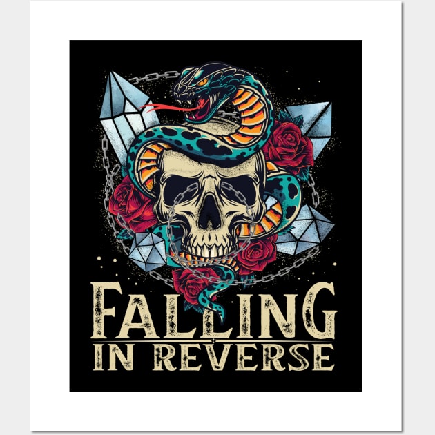 Falling In Reverse Wall Art by AllanahCrispen